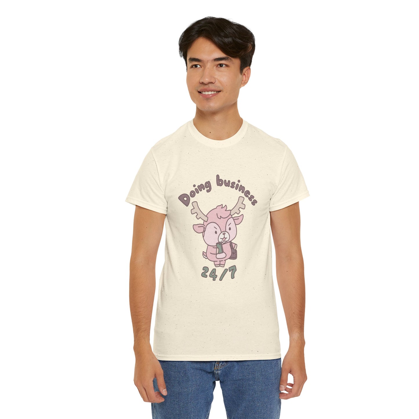 Shikataro's business unisex shirt from organic cotton (US market)