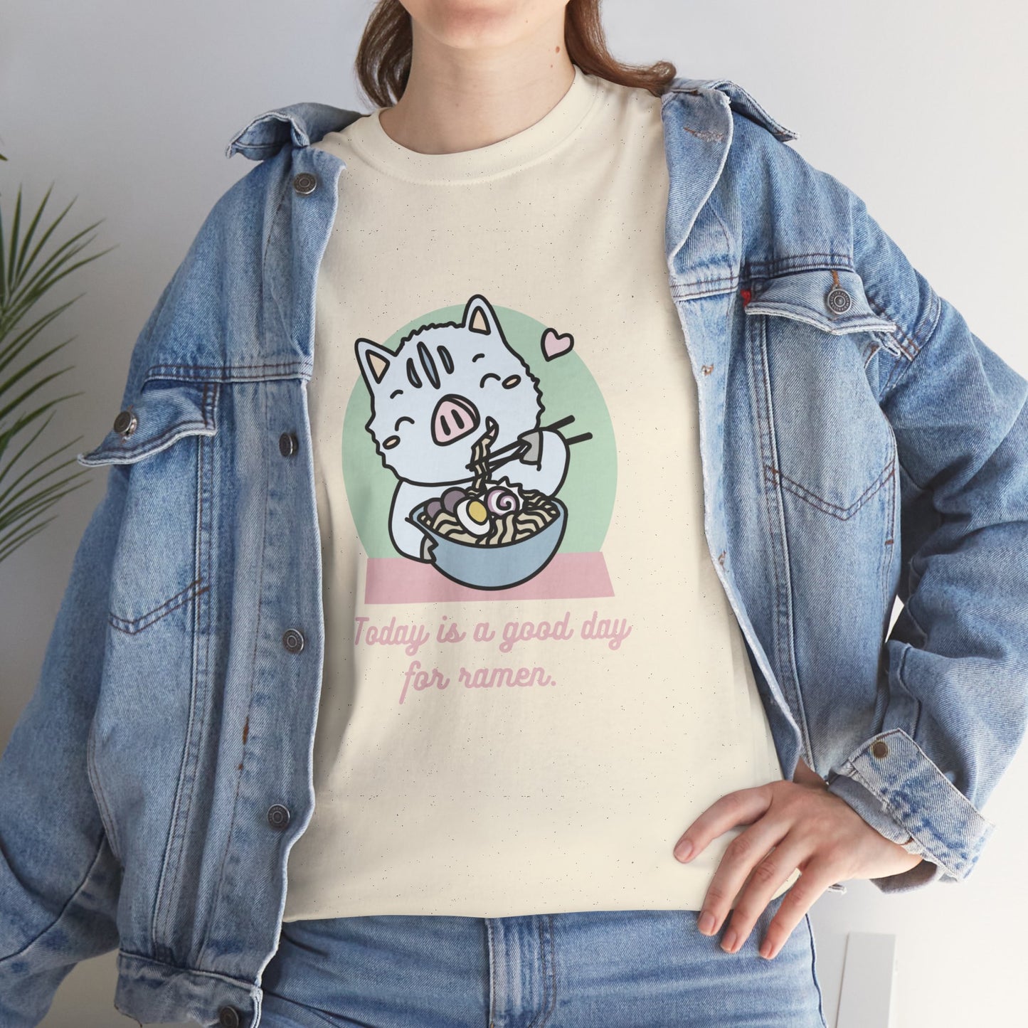 Inocchi's ramen unisex shirt from organic cotton (US market)