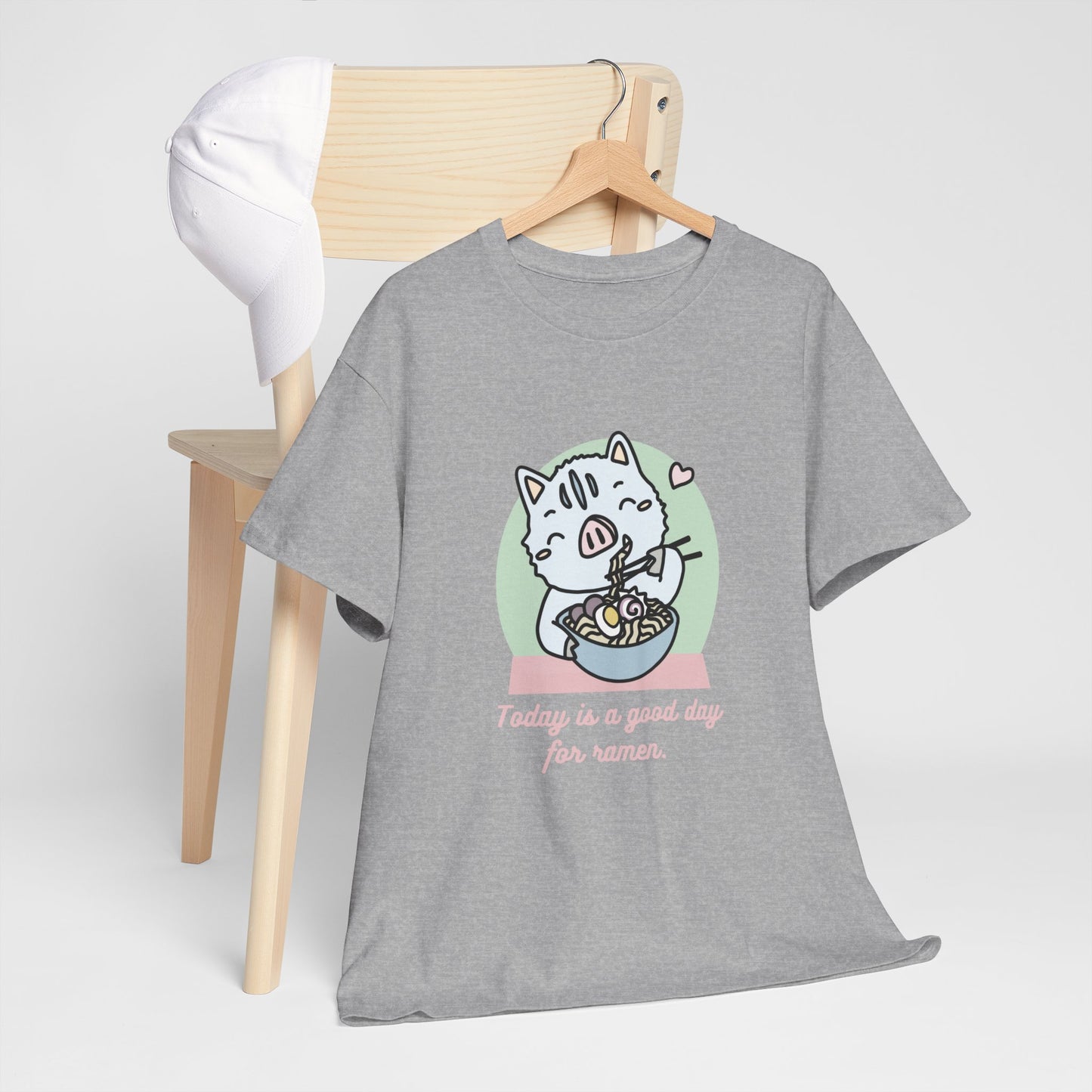 Inocchi's ramen unisex shirt from organic cotton (US market)