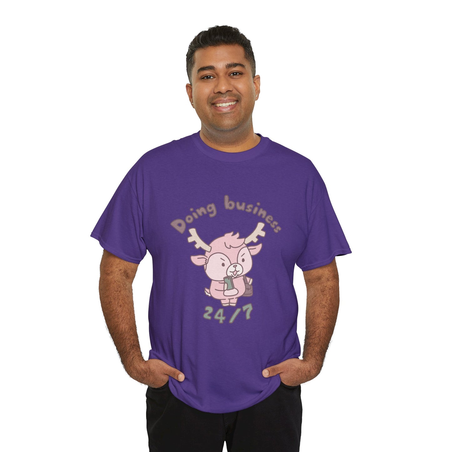 Shikataro's business unisex shirt from organic cotton (US market)