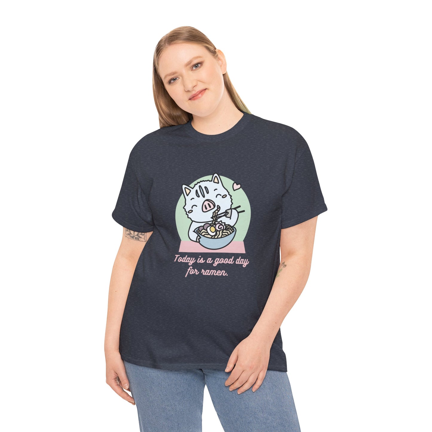 Inocchi's ramen unisex shirt from organic cotton (US market)