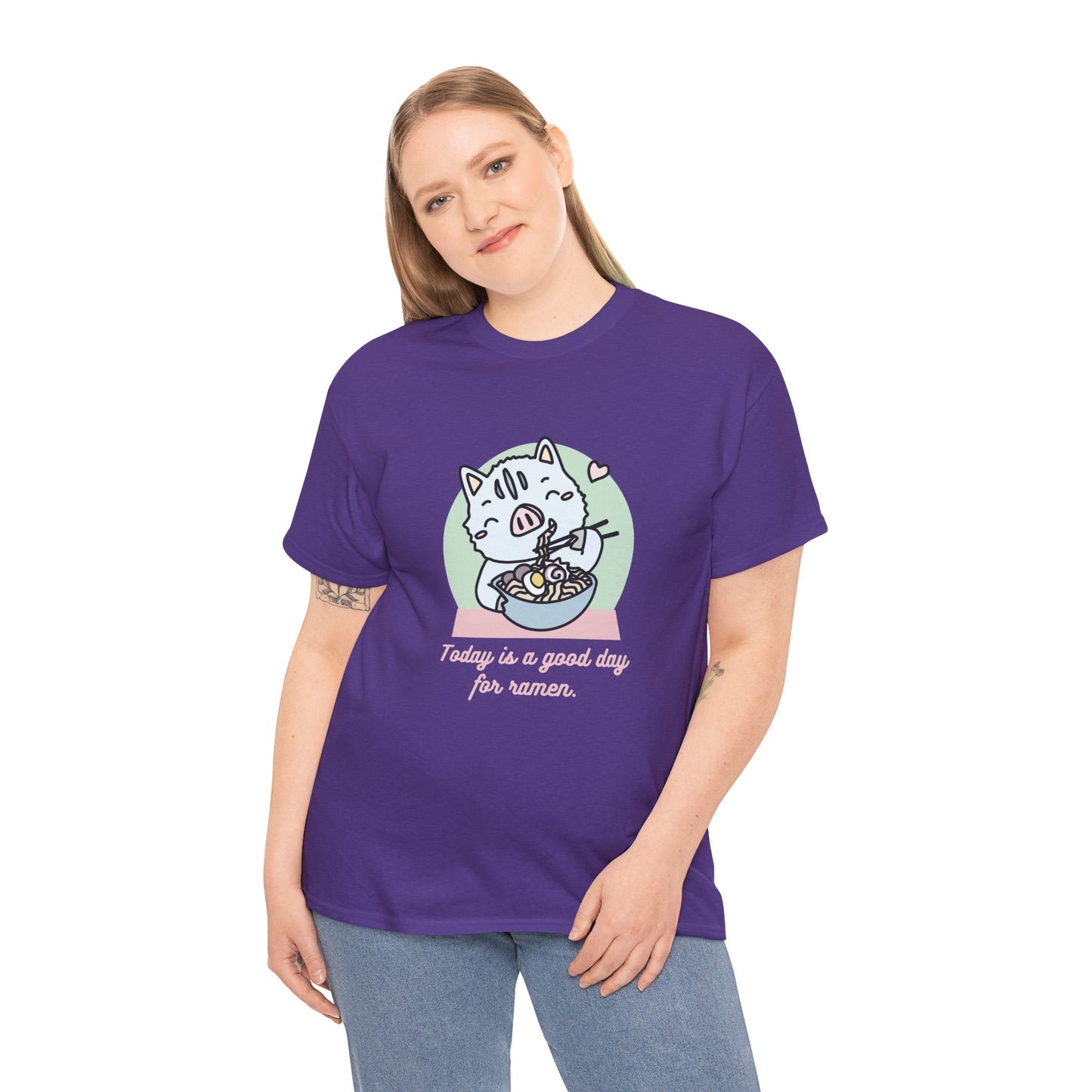 Inocchi's ramen unisex shirt from organic cotton (US market)