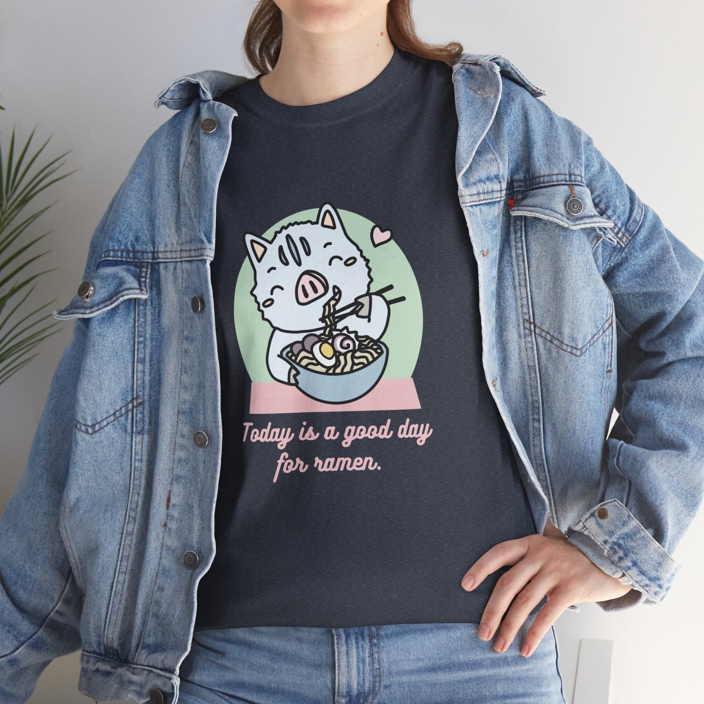 Inocchi's ramen unisex shirt from organic cotton (US market)