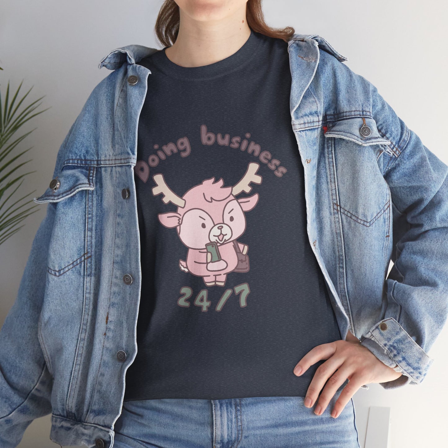 Shikataro's business unisex shirt from organic cotton (US market)