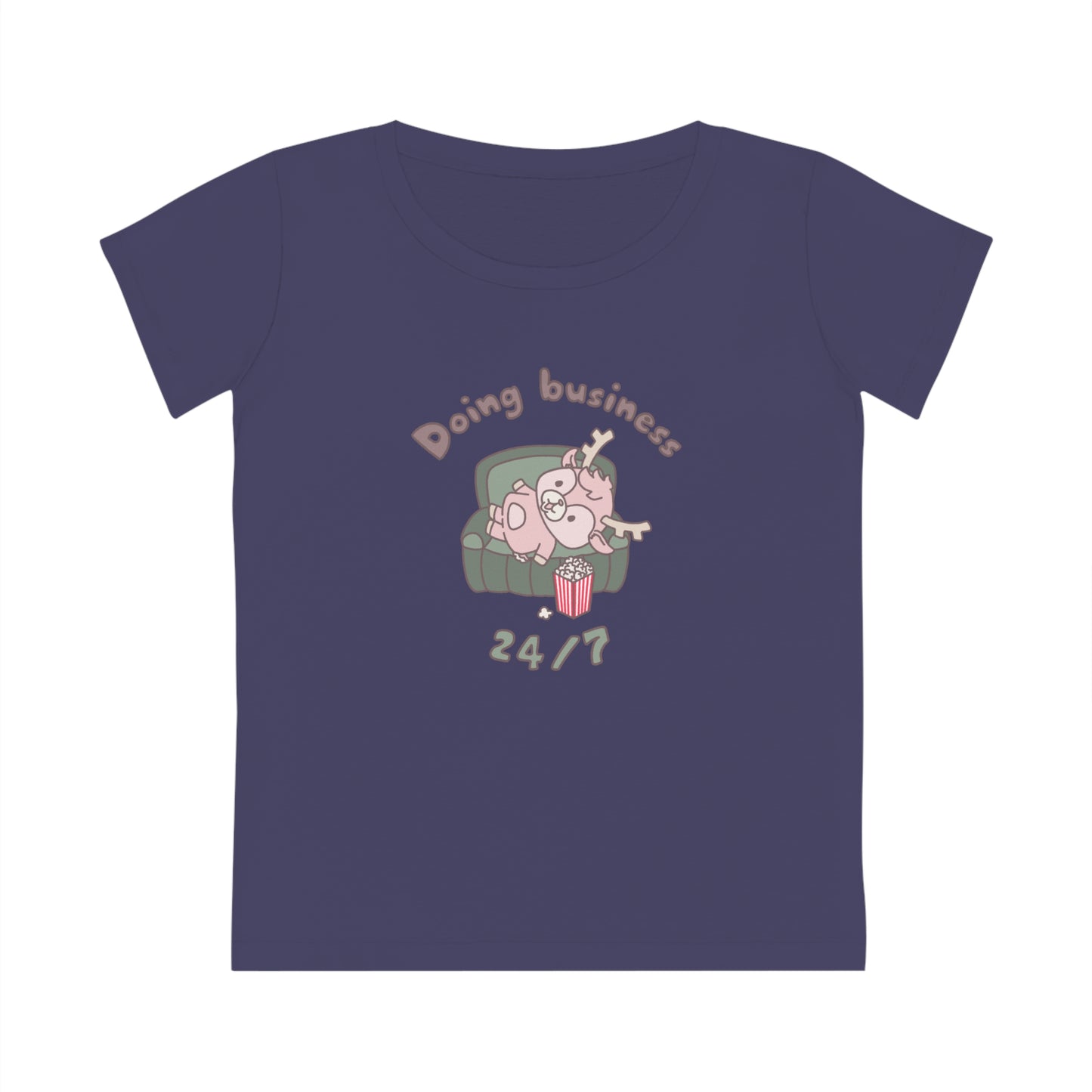 Shikataro's lazy business women's shirt from organic cotton (EU market)