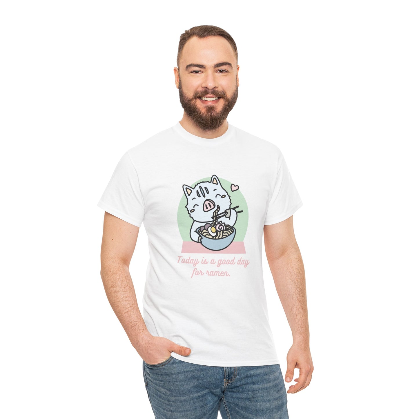 Inocchi's ramen unisex shirt from organic cotton (US market)
