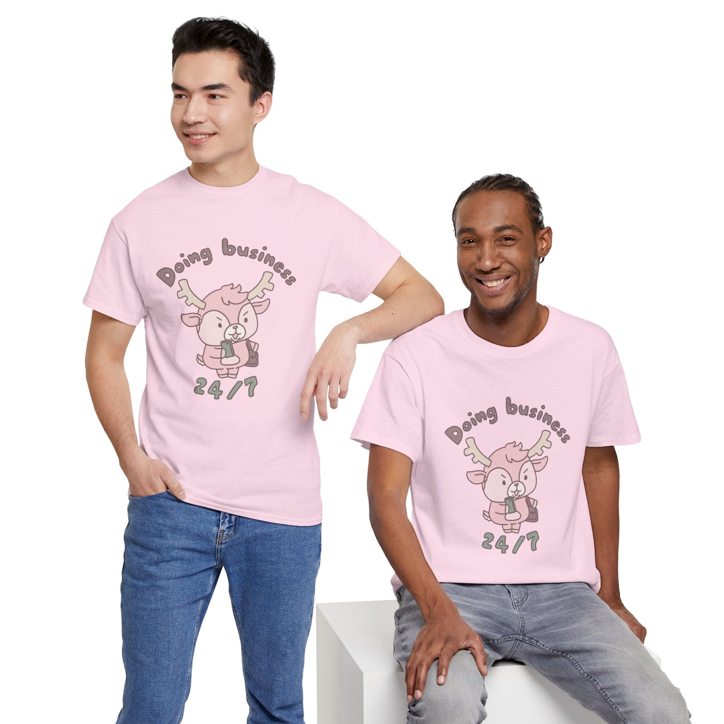 Shikataro's business unisex shirt from organic cotton (US market)