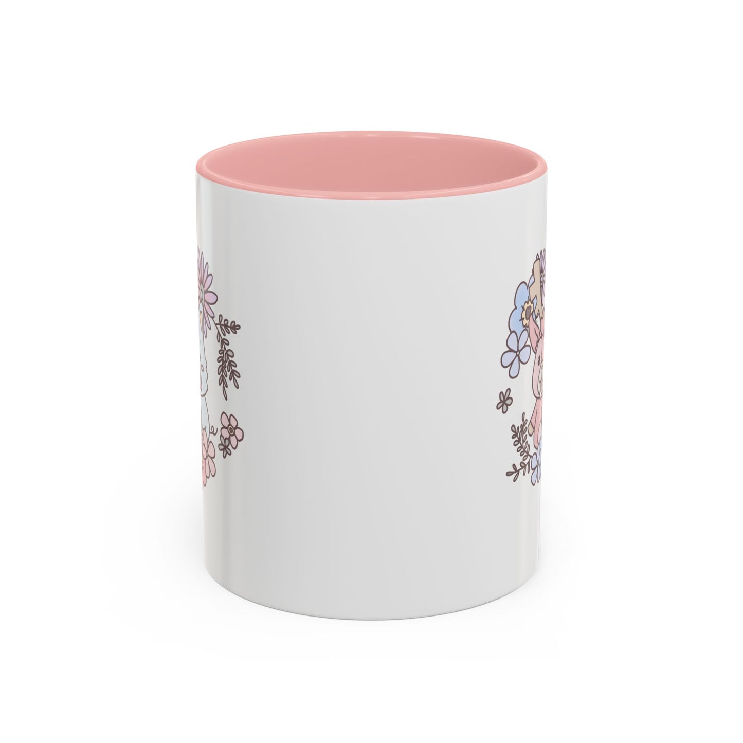 Shikataro & Inocchi's flower mug with two different motives (US market)