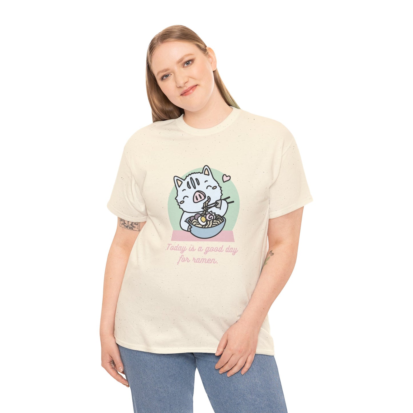 Inocchi's ramen unisex shirt from organic cotton (US market)