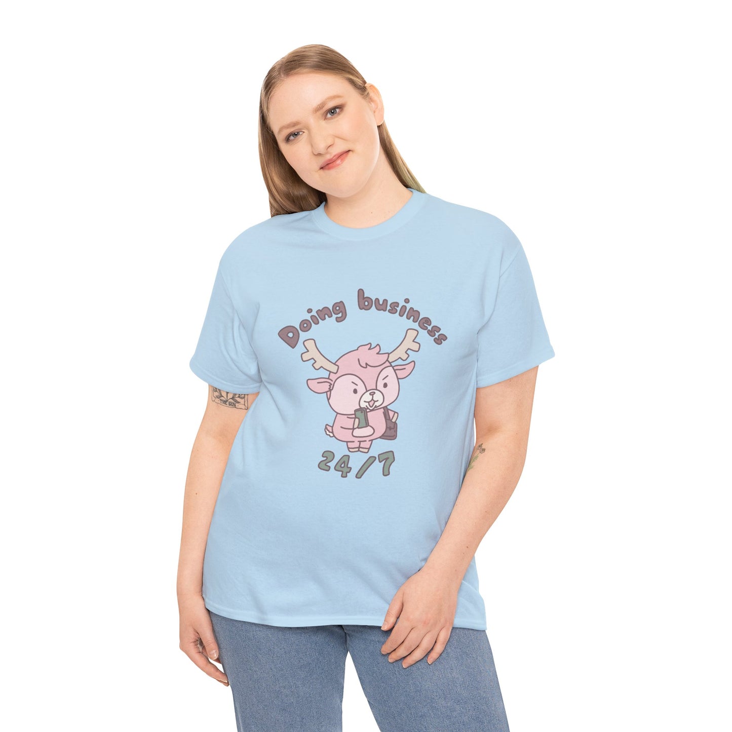 Shikataro's business unisex shirt from organic cotton (US market)