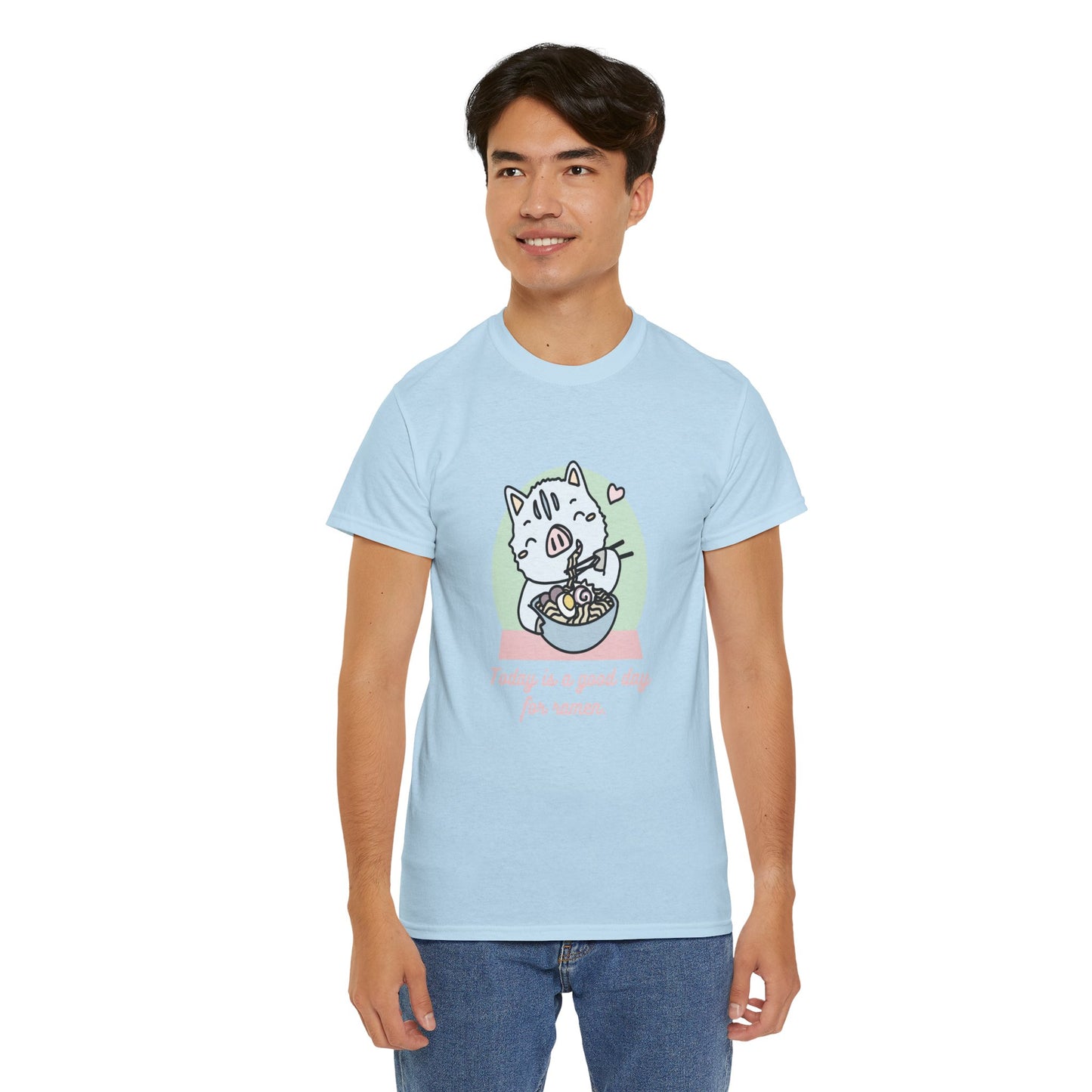 Inocchi's ramen unisex shirt from organic cotton (US market)