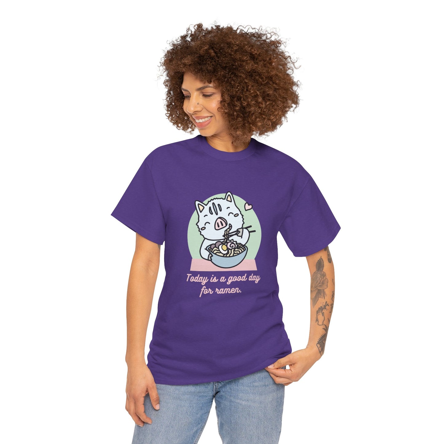 Inocchi's ramen unisex shirt from organic cotton (US market)