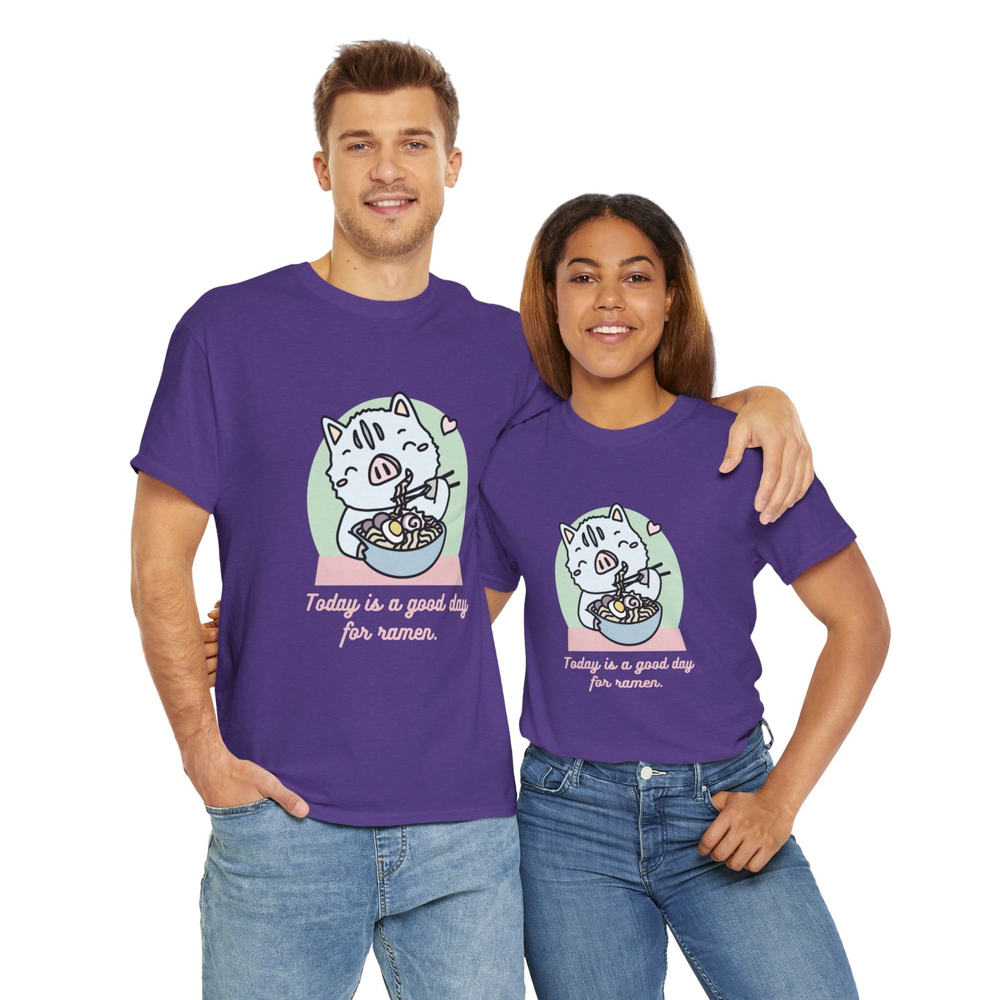 Inocchi's ramen unisex shirt from organic cotton (US market)