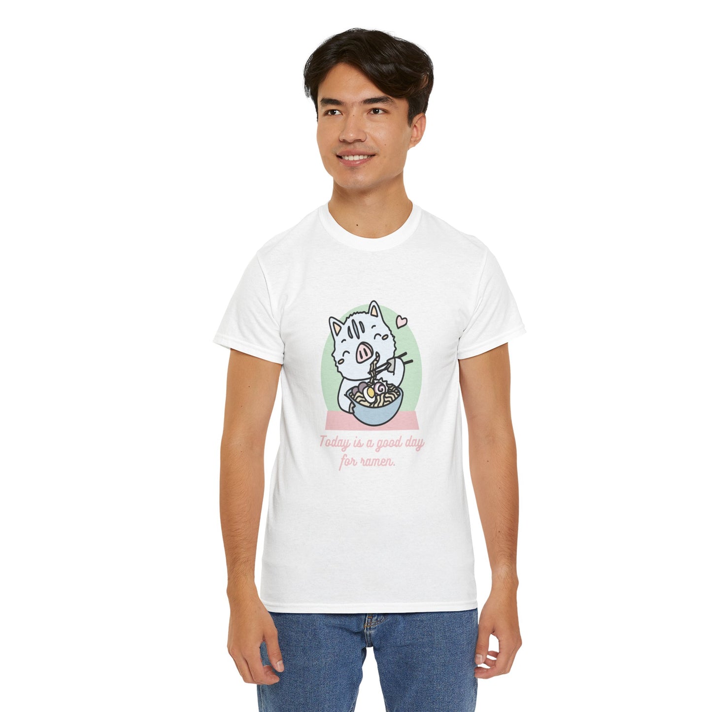 Inocchi's ramen unisex shirt from organic cotton (US market)
