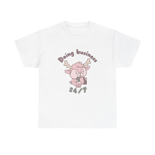 Shikataro's business unisex shirt from organic cotton (US market)