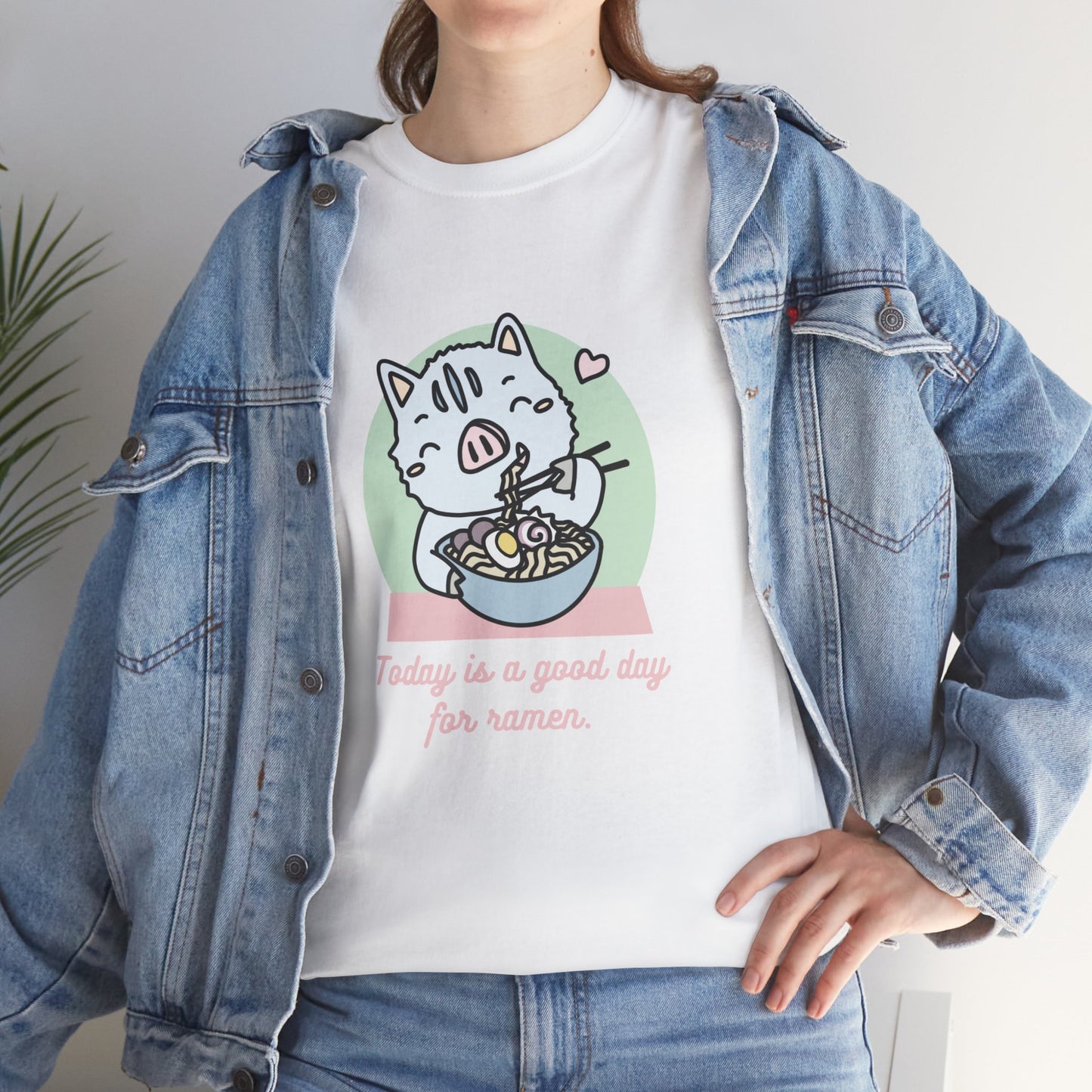 Inocchi's ramen unisex shirt from organic cotton (US market)