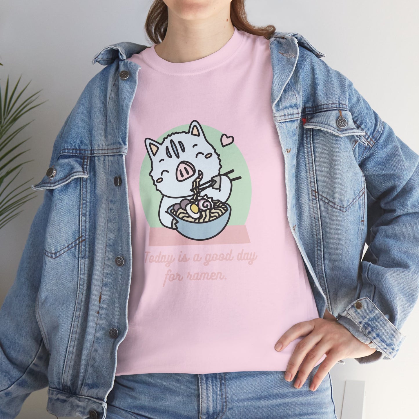 Inocchi's ramen unisex shirt from organic cotton (US market)