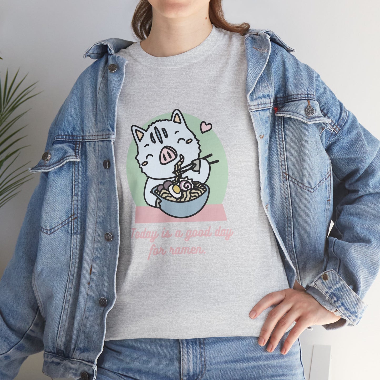 Inocchi's ramen unisex shirt from organic cotton (US market)