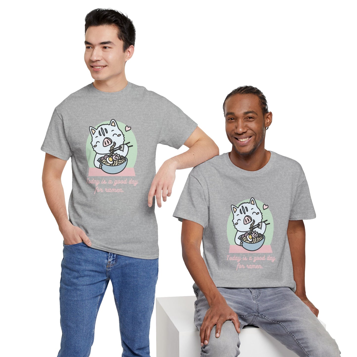 Inocchi's ramen unisex shirt from organic cotton (US market)