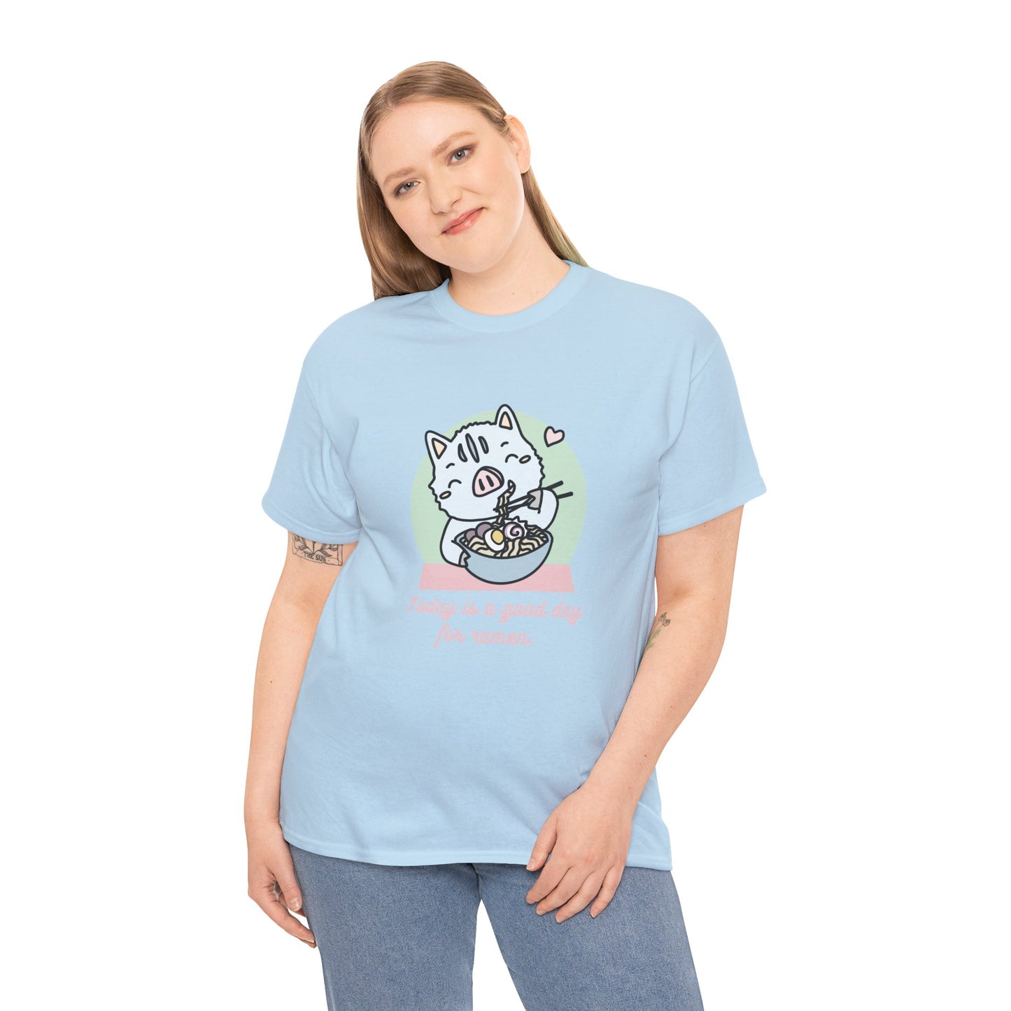 Inocchi's ramen unisex shirt from organic cotton (US market)