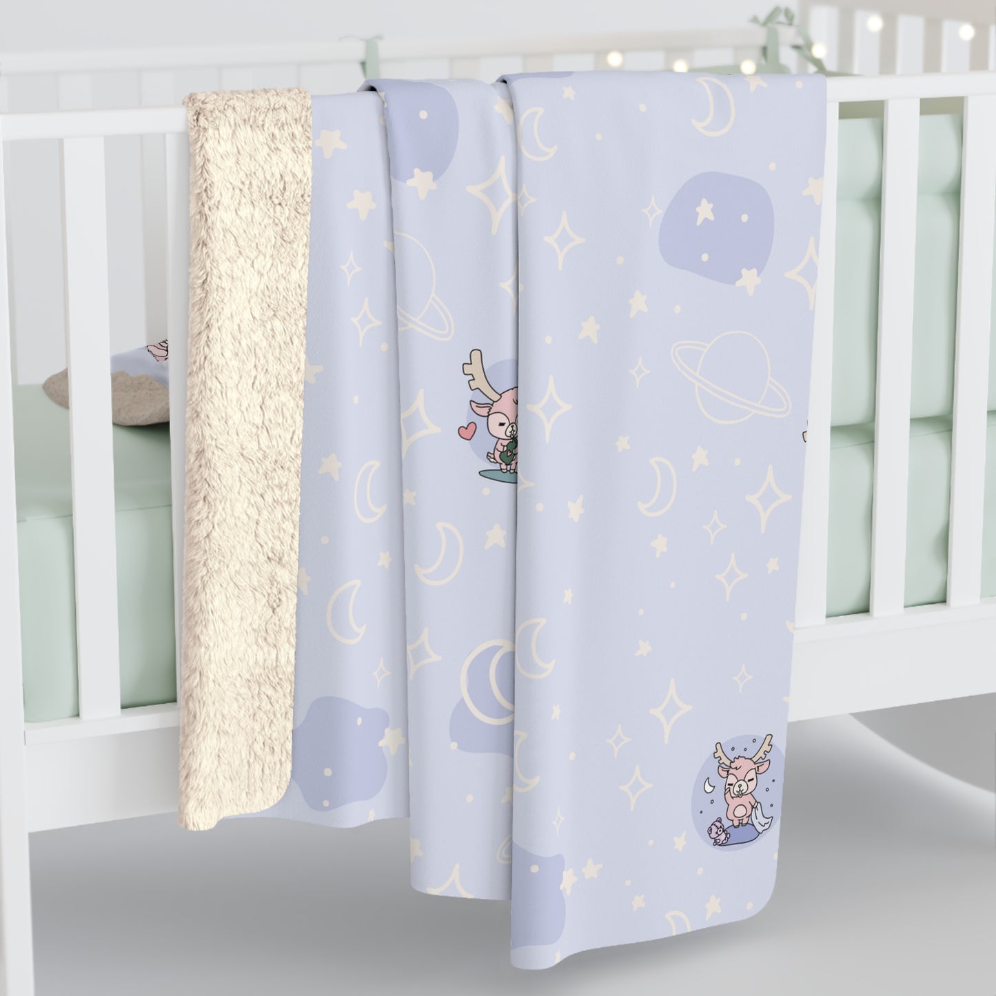 Shikataro's good night fleece blanket (US product)