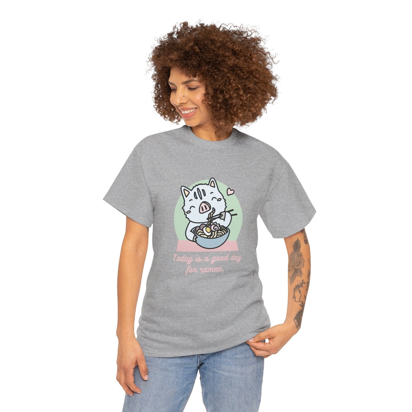 Inocchi's ramen unisex shirt from organic cotton (US market)