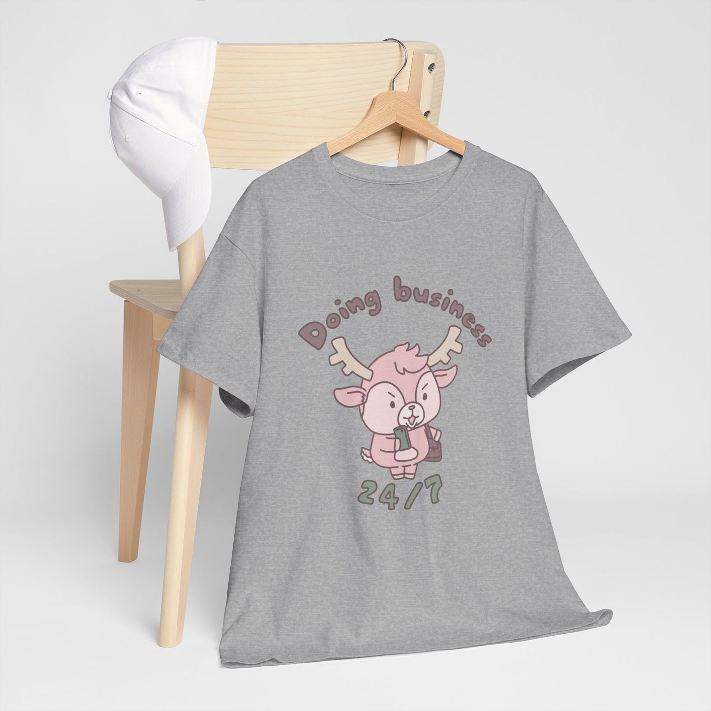 Shikataro's business unisex shirt from organic cotton (US market)
