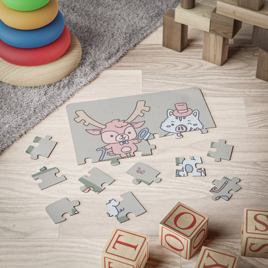 Shikataro & Inocchi's festive easy 30-piece toddler puzzle (US)