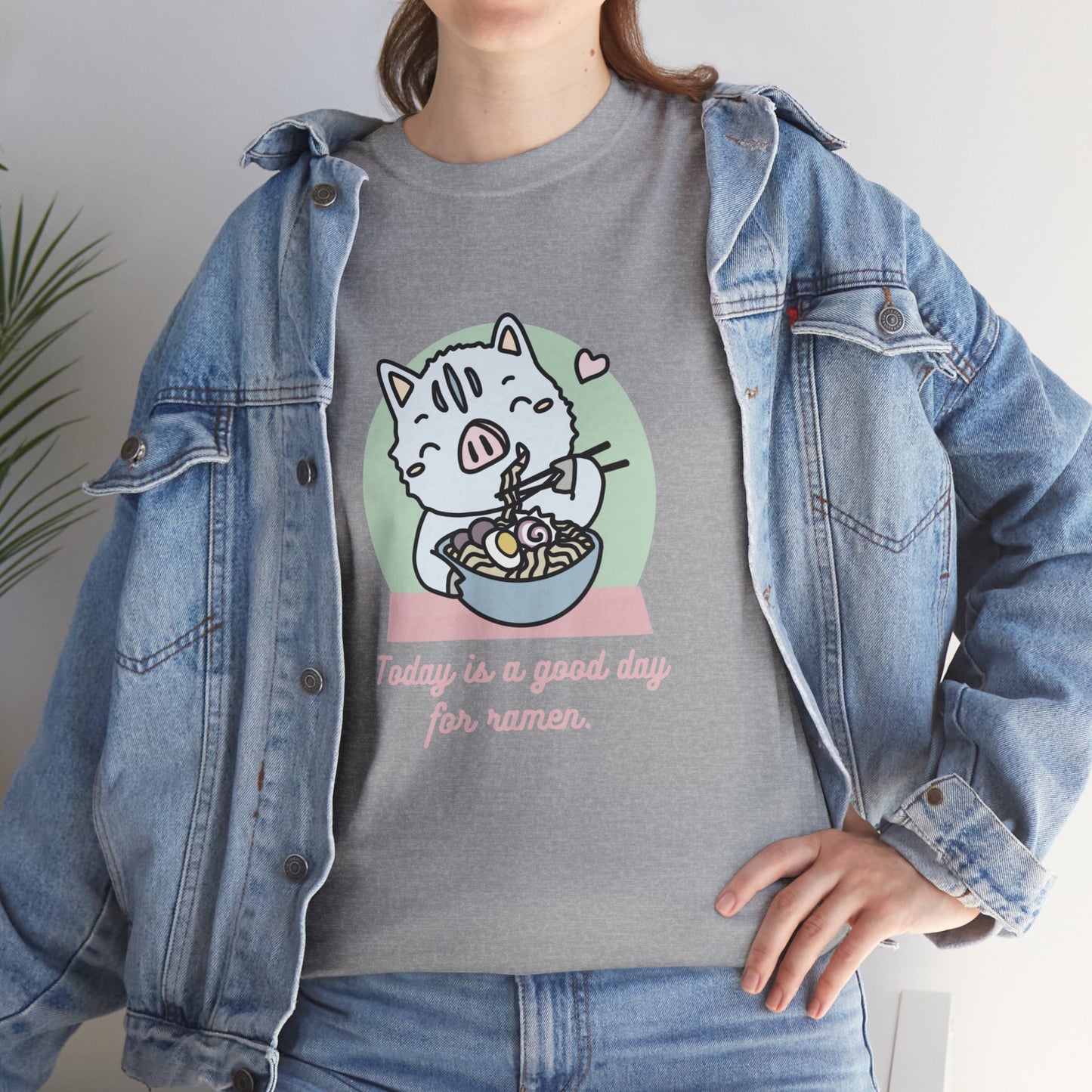 Inocchi's ramen unisex shirt from organic cotton (US market)