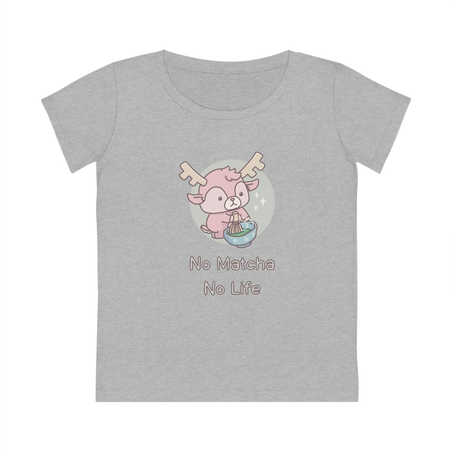 Shikataro's matcha women's T-shirt from organic cotton (EU market)