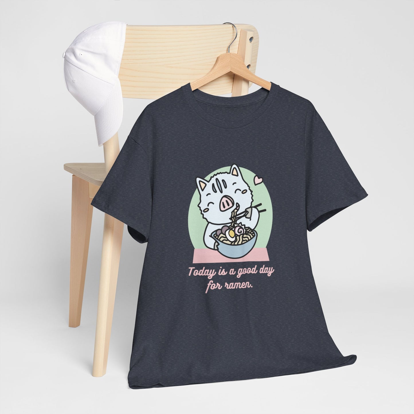 Inocchi's ramen unisex shirt from organic cotton (US market)