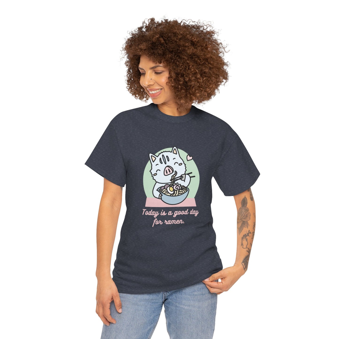 Inocchi's ramen unisex shirt from organic cotton (US market)