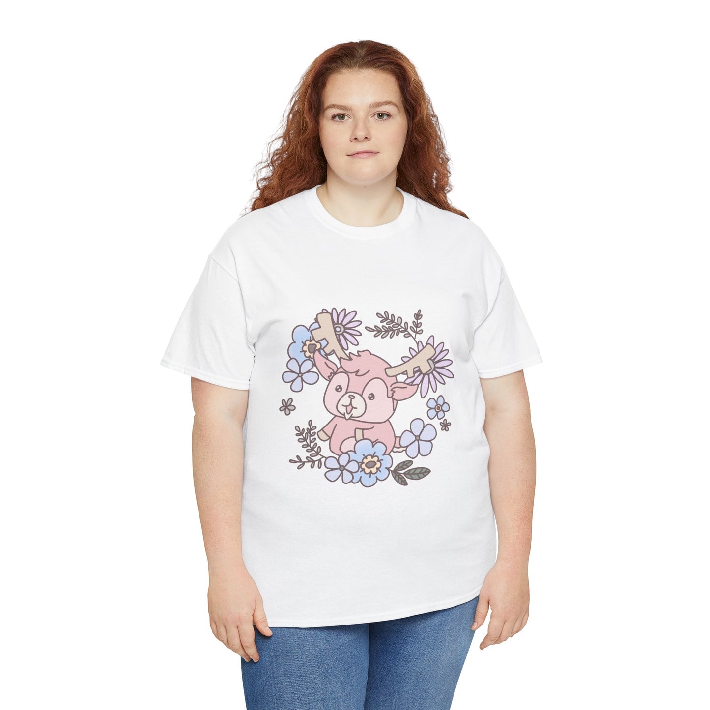Shikataro's flower unisex shirt from organic cotton (US market)