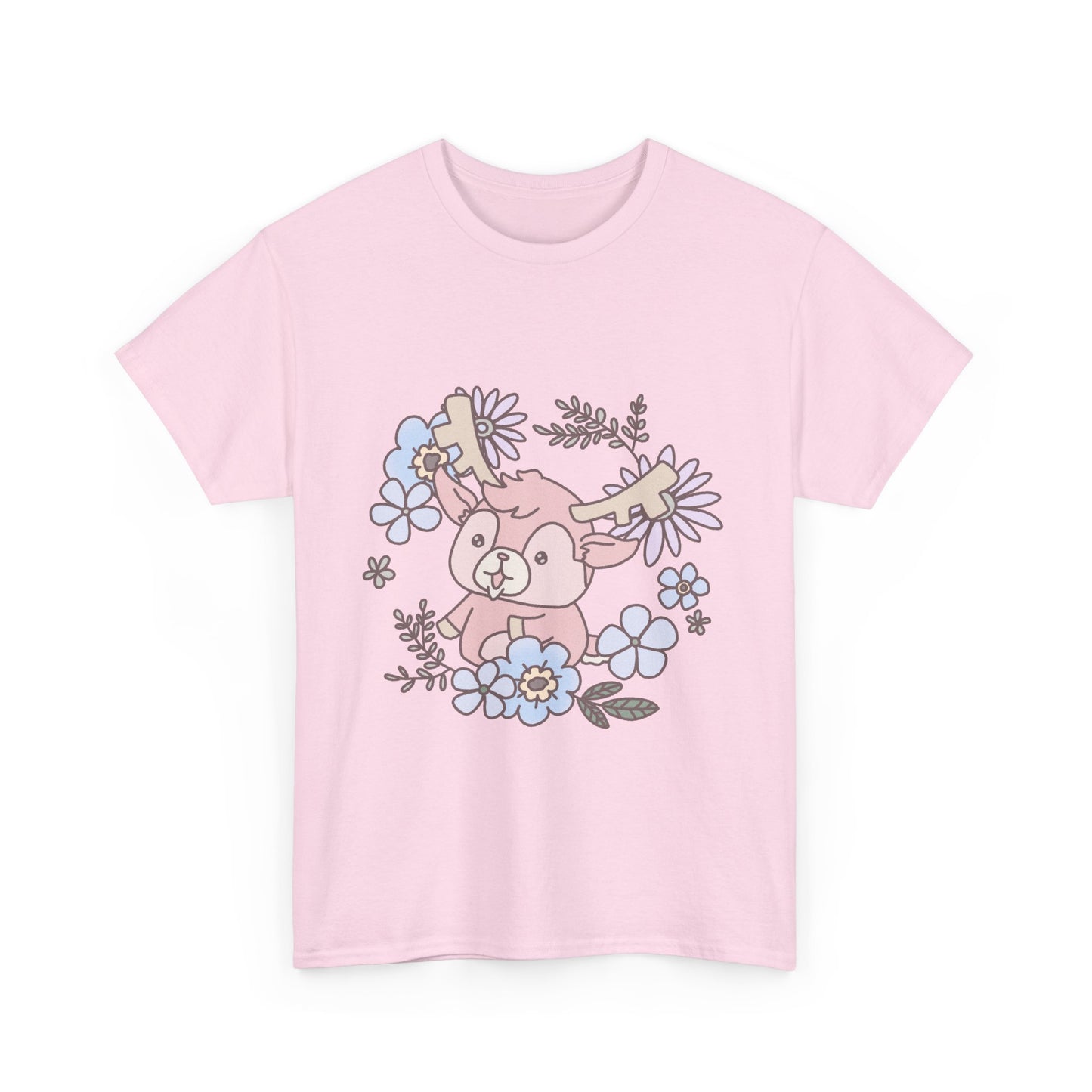 Shikataro's flower unisex shirt from organic cotton (US market)