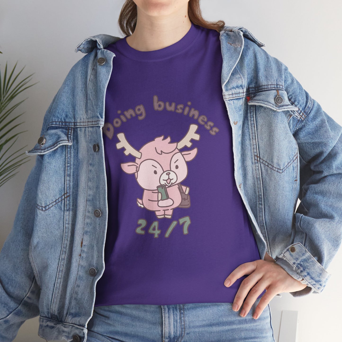 Shikataro's business unisex shirt from organic cotton (US market)