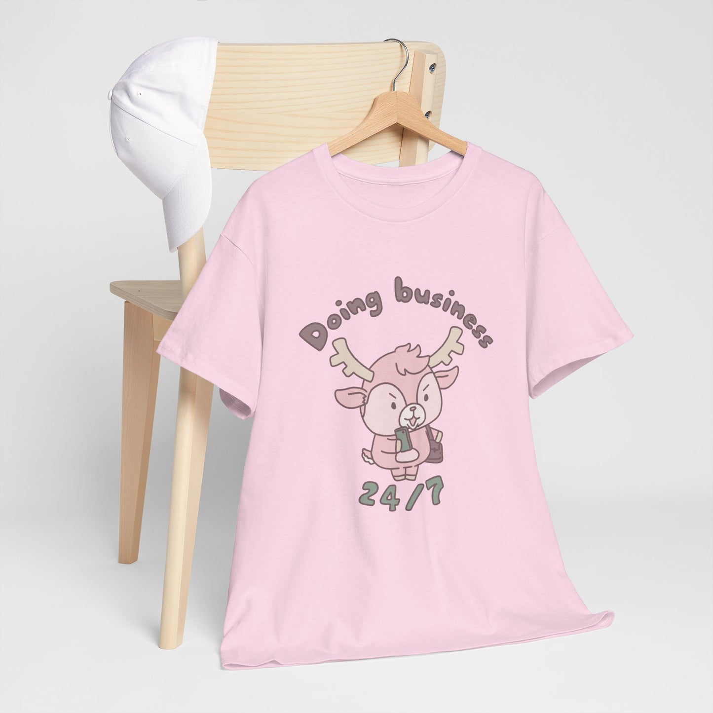 Shikataro's business unisex shirt from organic cotton (US market)