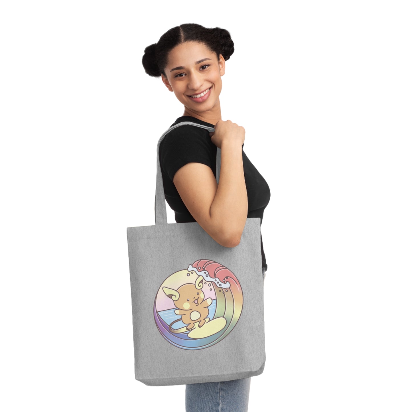 Rainbow surfer tote bag  (EU market)