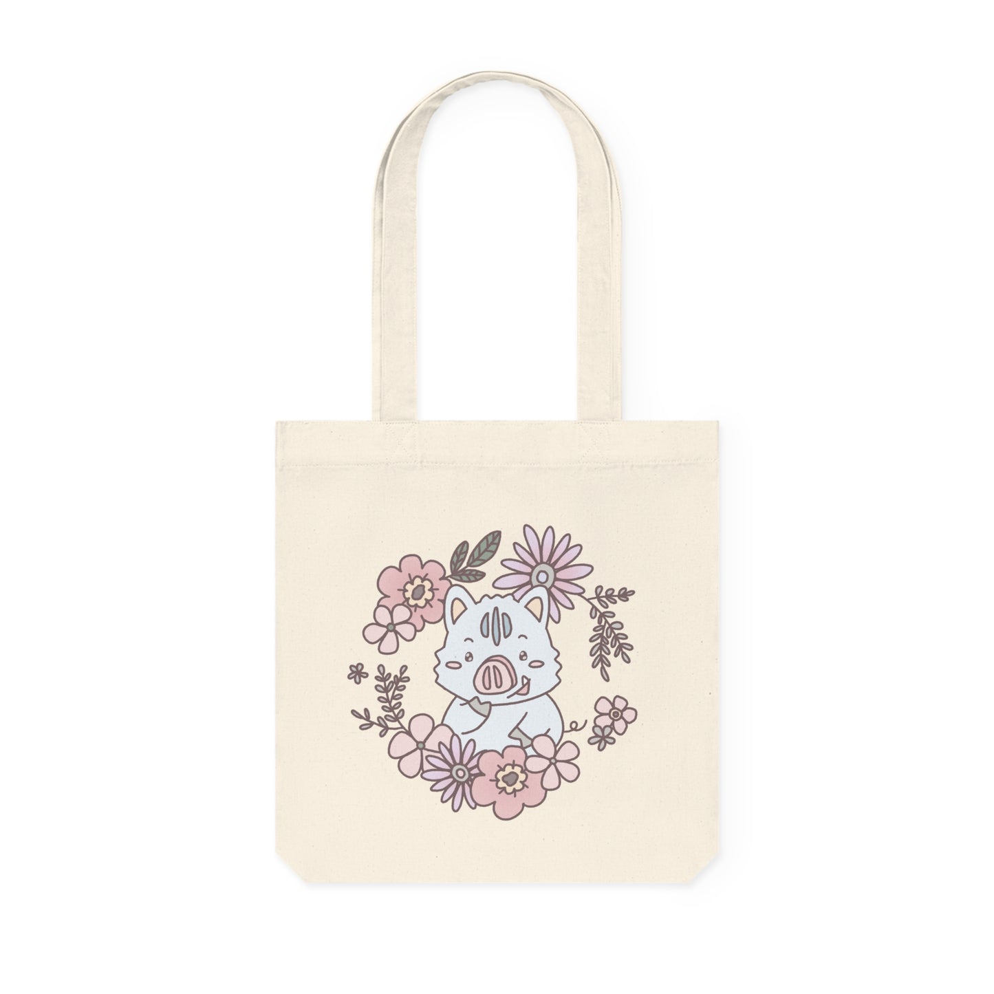 Inocchi's flower tote bag  (EU market)