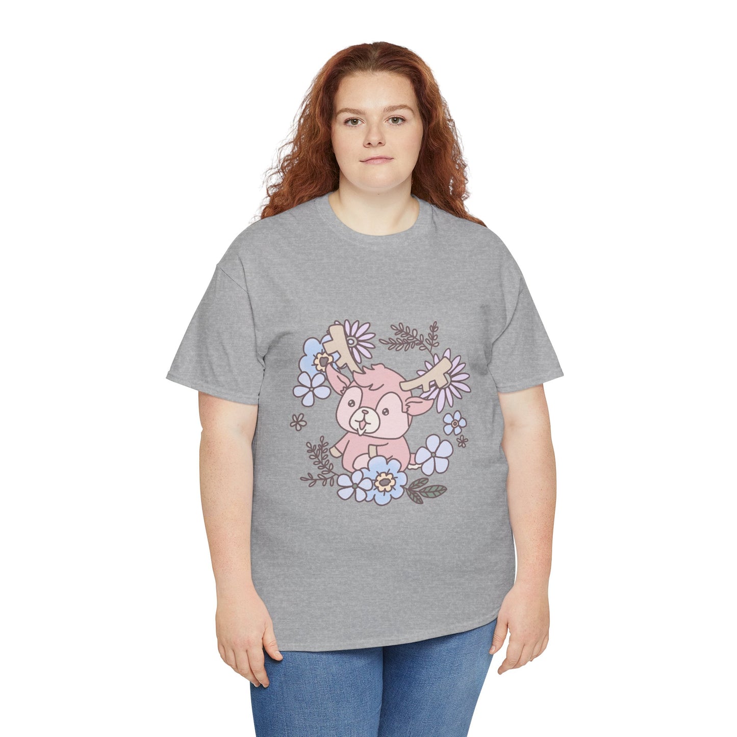 Shikataro's flower unisex shirt from organic cotton (US market)