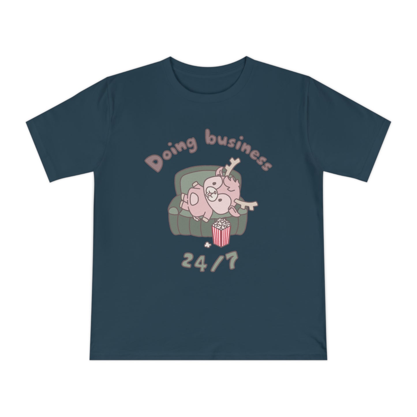 Shikataro's lazy unisex shirt from organic cotton (EU market)