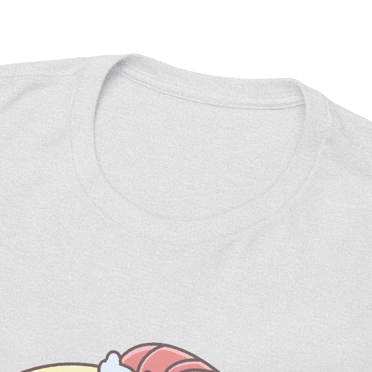 Rainbow surfer unisex shirt from organic cotton (US market)