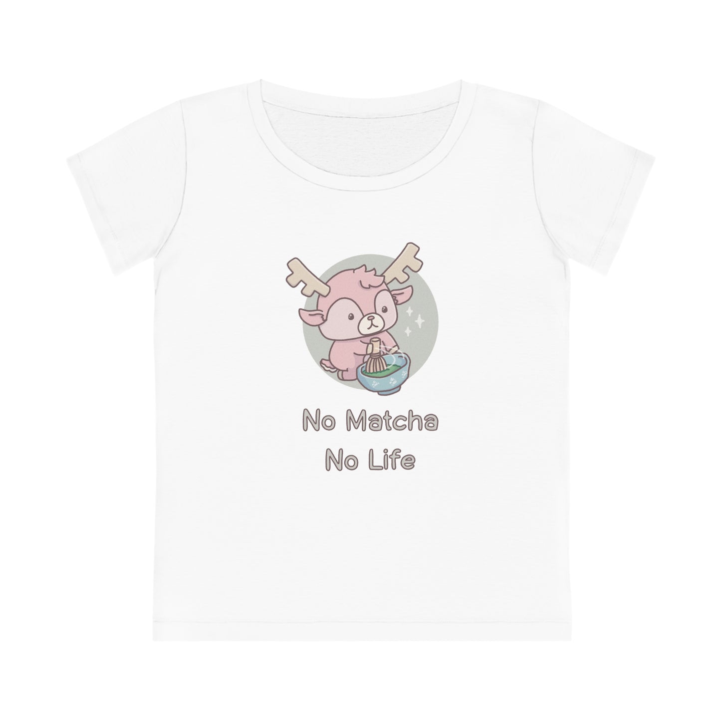 Shikataro's matcha women's T-shirt from organic cotton (EU market)