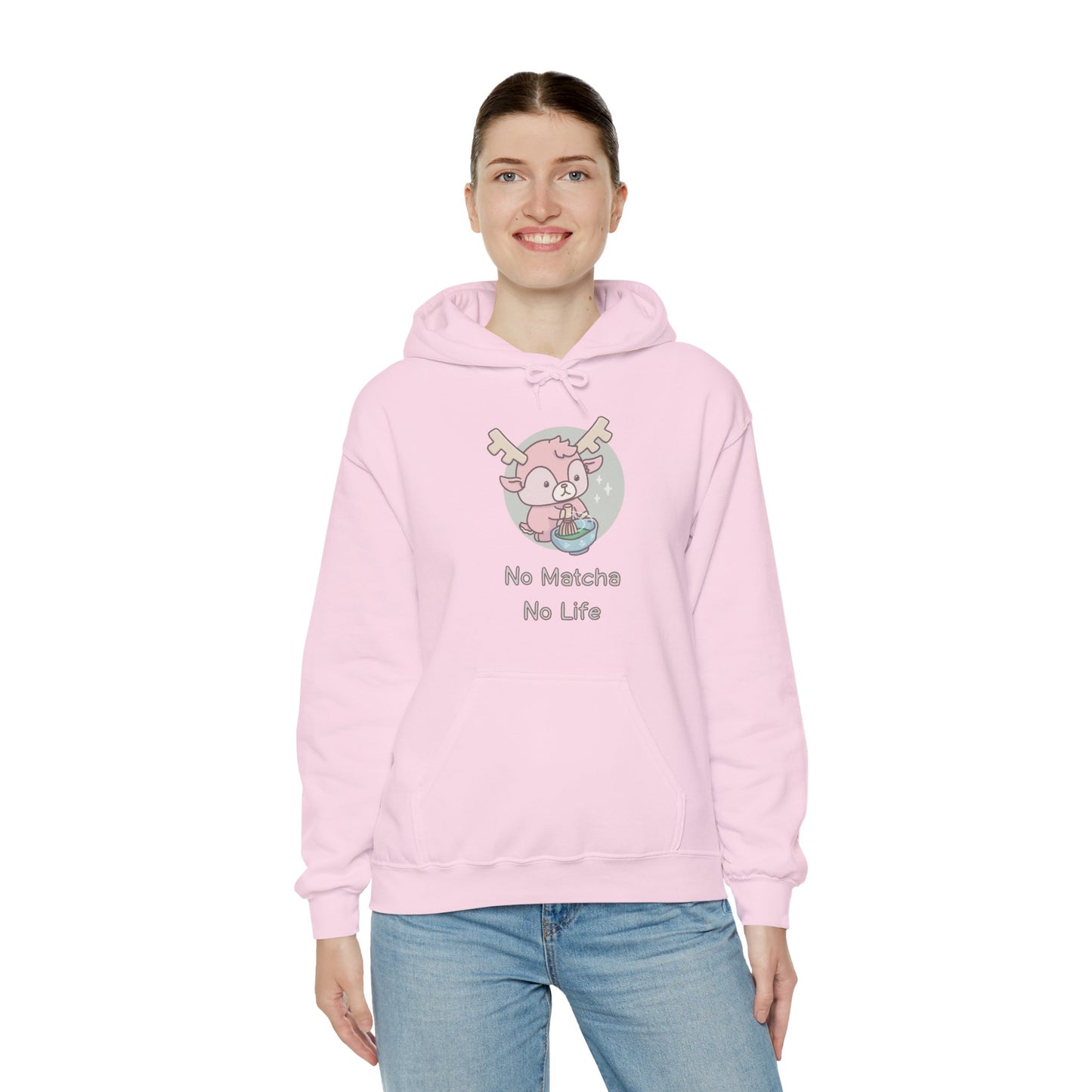 Shikataro's matcha unisex hoodie (US market)