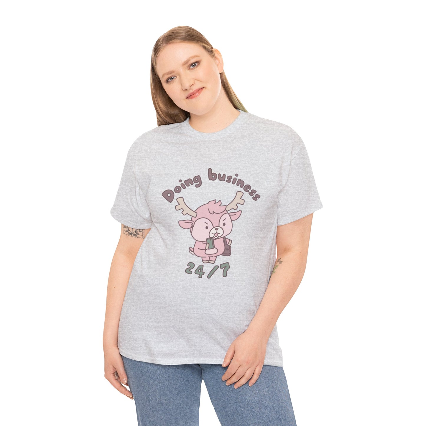 Shikataro's business unisex shirt from organic cotton (US market)