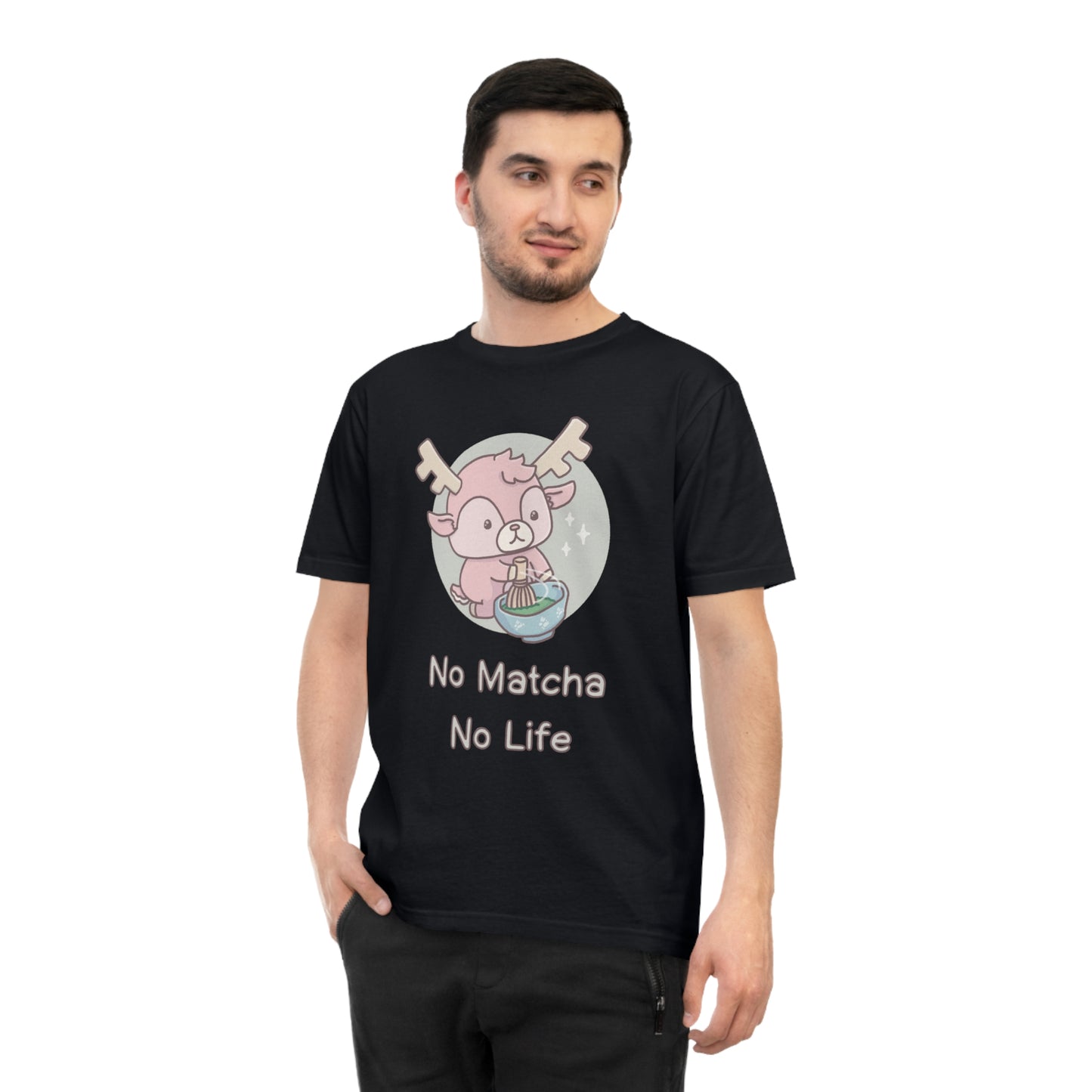 Shikataro's matcha unisex shirt from organic cotton (EU market)