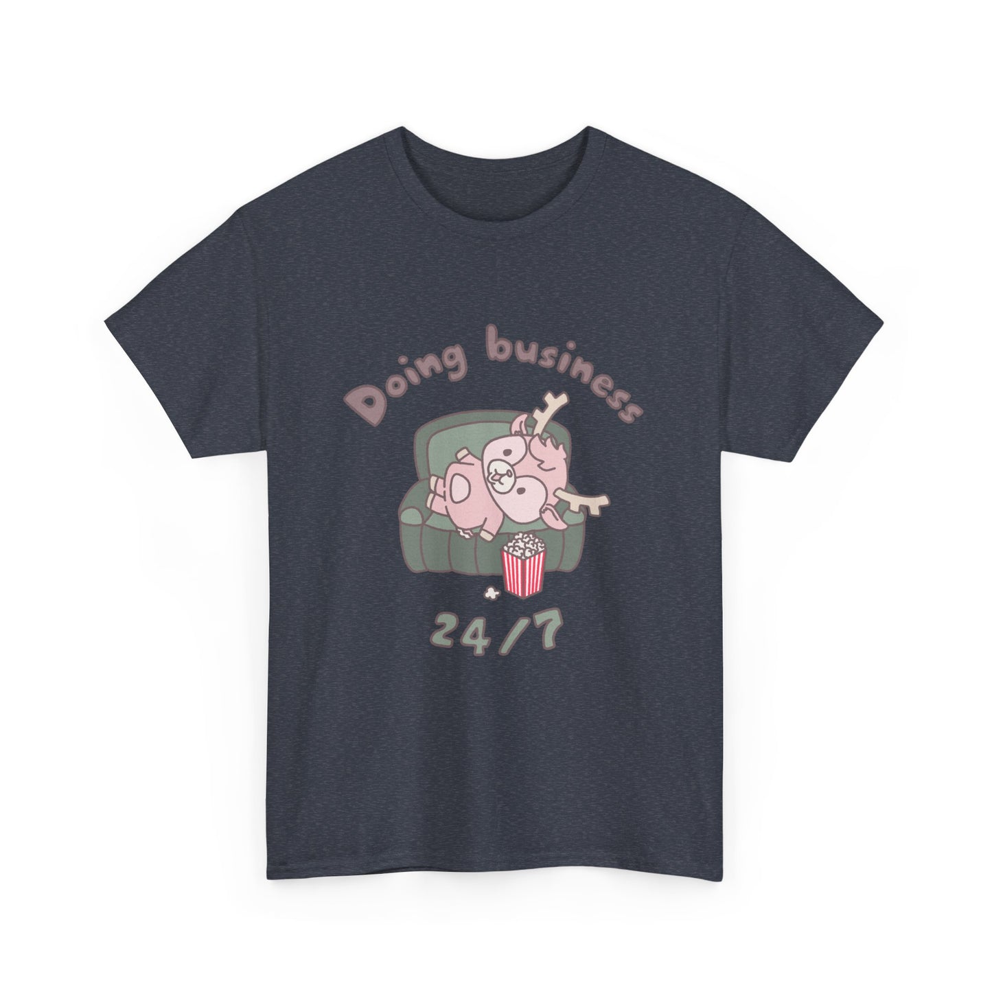 Shikataro's lazy unisex shirt from organic cotton (US market)
