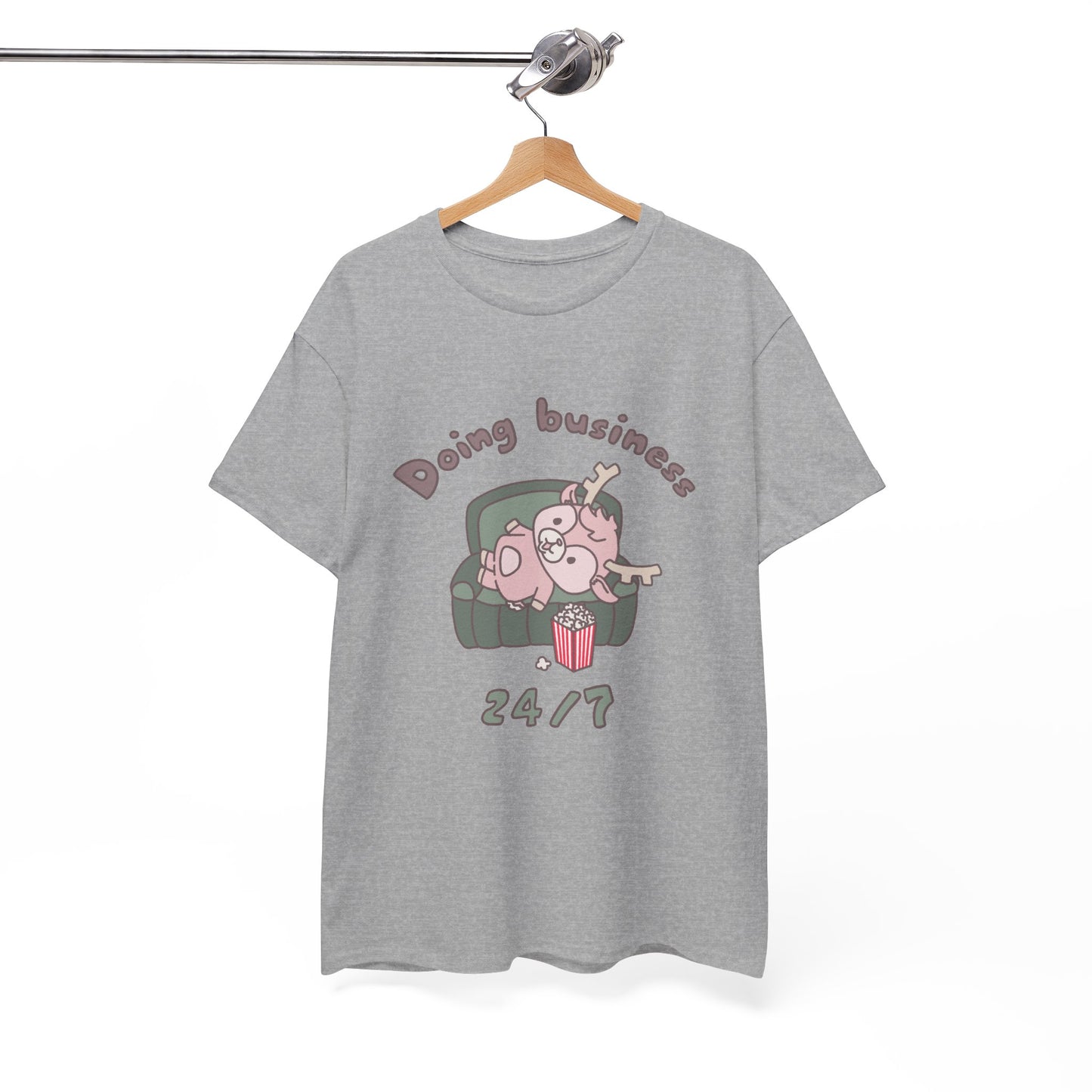 Shikataro's lazy unisex shirt from organic cotton (US market)