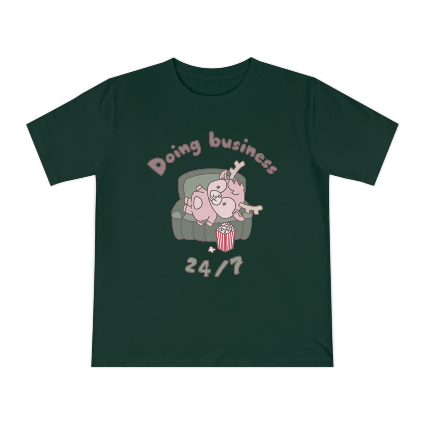 Shikataro's lazy unisex shirt from organic cotton (EU market)