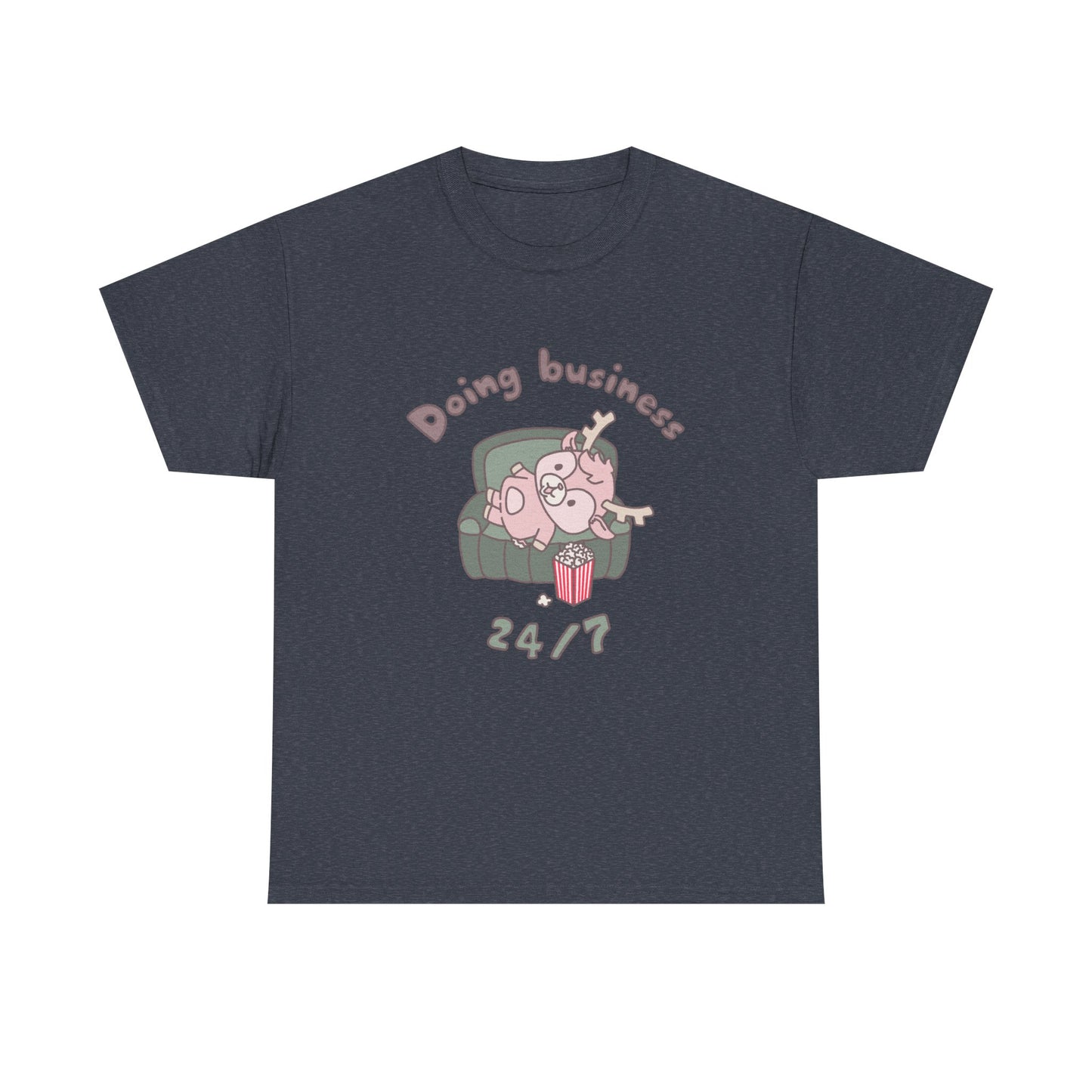 Shikataro's lazy unisex shirt from organic cotton (US market)