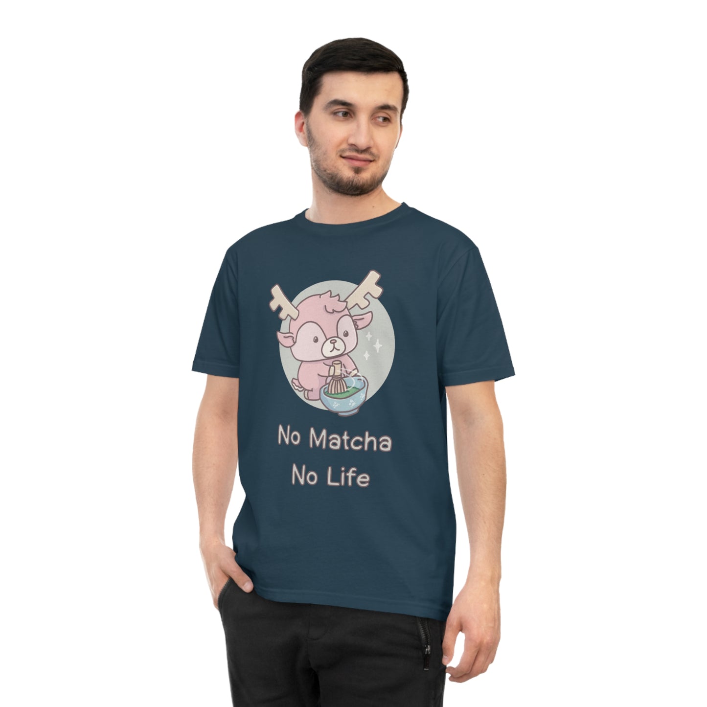 Shikataro's matcha unisex shirt from organic cotton (EU market)